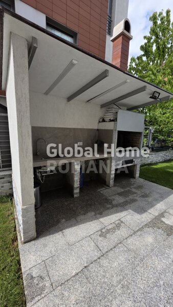 Baneasa, Sisesti, vila 343 mp, vedere lacul Grivita, ponton si lac artificial.